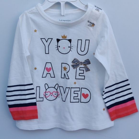 First impression girl 2 shirts size 18M - Picture 2 of 6